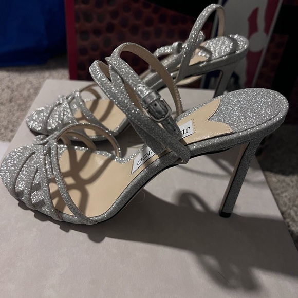 Brand new Mimi heels -silver size 37 - Picture 4 of 7